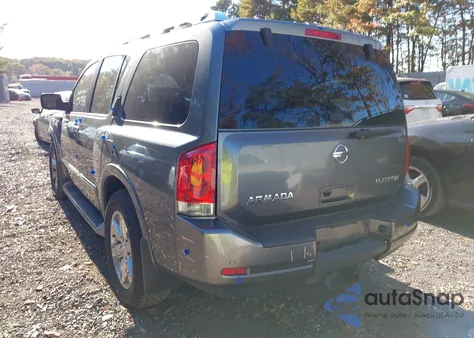 2014 Nissan Armada Platinum from USA, damaged, VIN 5N1AA0NEXEN605901